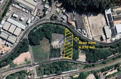 Terreno à venda, 4270 m² por r$ 2.100.000,00 - vila são josé - várzea paulista/sp