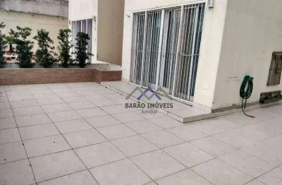 Apartamento garden com 3 dormitórios, 150 m² - venda por r$ 690.000,00 ou aluguel por r$ 4.070,00/mês - anhangabaú - jundiaí/sp