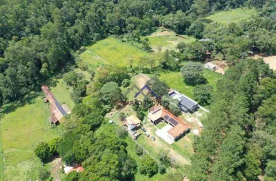 Chácara com 8 dormitórios à venda, 10000 m² por r$ 1.670.000,00 - santa clara - jundiaí/sp