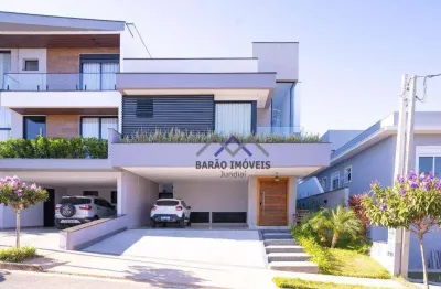 Casa com 3 dormitórios à venda, 226 m² por r$ 2.440.000,00 - ermida - jundiaí/sp