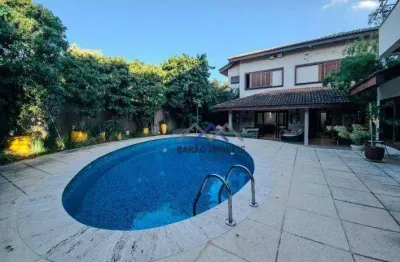 Casa de luxo em condomínio fechado, com 4 suítes e piscina aquecida - esquina - jundiaí/sp.