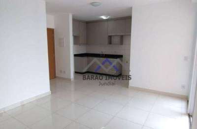 Apartamento com 3 dormitórios para alugar, 77 m² por r$ 4.312,00/mês - bosque dos jacarandás - jundiaí/sp