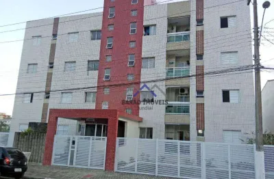Apartamento com 2 dormitórios à venda, 63 m² por r$ 300.000,00 - pedreira - mongaguá/sp