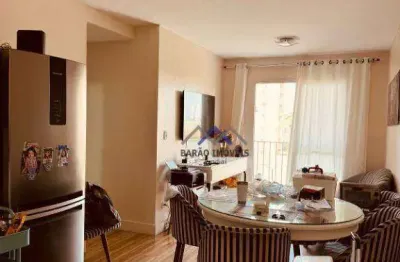 Apartamento com 3 dormitórios à venda, 70 m² por r$ 522.000,00 - jardim tamoio - jundiaí/sp
