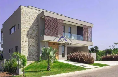 Casa com 5 dormitórios à venda, 640 m² por r$ 6.200.000,00 - condomínio fazenda serrazul 2 - itupeva/sp