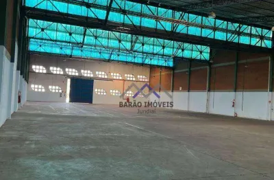 Galpão para alugar em excelente localização no engordadouro, jundiaí/sp.