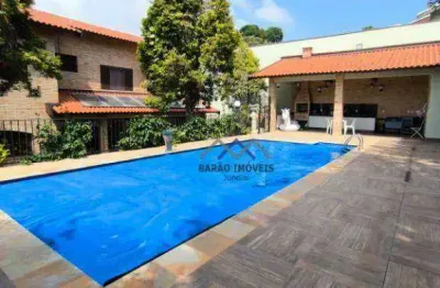 Casa para alugar, 434 m² por r$ 17.235,00/mês - jardim europa - jundiaí/sp