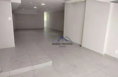 Salão para locação, 170 m² por r$ 15.000/mês - vila das hortências - jundiaí/sp