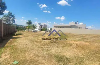 Terreno com 839m² à venda no condomínio terras da alvorada - jundiaí/sp.