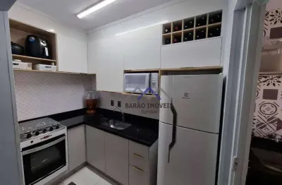Apartamento com 2 dormitórios à venda, 55 m² por r$ 375.000 - parque cidade jardim ii - jundiaí/sp.