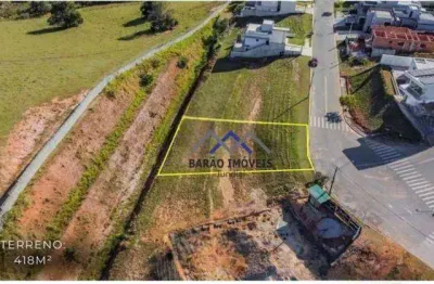 Terreno à venda c/ 418m² no condomínio ecologie residencial em itatiba/sp.