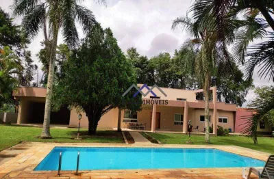 Chácara com 4 dormitórios à venda, 12000 m² por r$ 1.700.000 - atibaia/sp