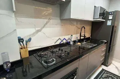 Apartamento com 2 dormitórios à venda, 47 m² por r$ 413.400,00 - ponte de são joão - jundiaí/sp