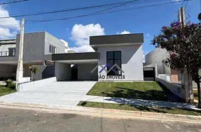 Casa alto padrão térrea com 3 dormitórios (3 suítes) à venda, 165 m² por r$ 1.150.000 - são venâncio - itupeva/sp
