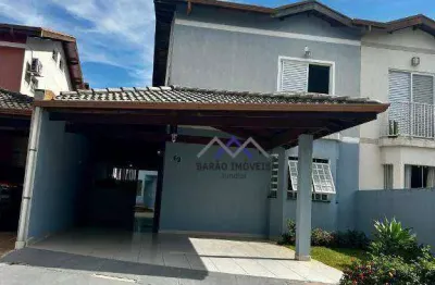 Casa com 3 dormitórios em condomínio fechado em jundiaí