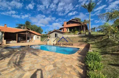 Chácara com 4 dormitórios à venda, 4220 m² por r$ 1.490.000,00 - fazenda marajoara - campo limpo paulista/sp