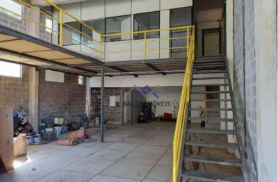Galpão para alugar, 220 m² por r$ 6.190,00/mês - vila nova jundiainópolis - jundiaí/sp