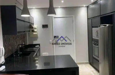 Apartamento mobiliado, com 1 dormitório para locação, 49 m² - centro - jundiaí/sp