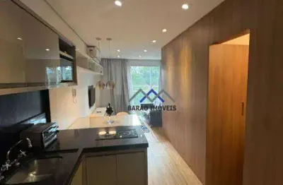 Apartamento com 1 dormitório para alugar, 47 m² por r$ 3.950,00/mês - centro - jundiaí/sp