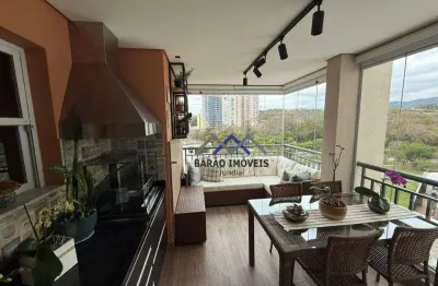 Apartamento com 2 quartos, 117 m² - venda por R$ 1.500.000 ou aluguel por R$ 9.821/mês - Jardim Santa Teresa - Jundiaí/SP