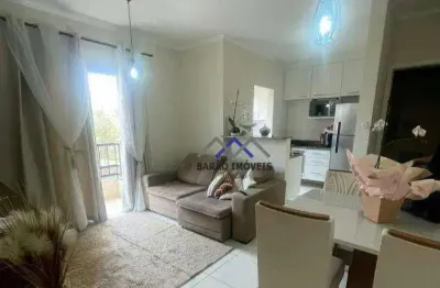 Apartamento com 2 dormitórios à venda, 54 m² por R$ 370.000,00 - Medeiros - Jundiaí/SP