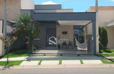 Casa com 3 dormitórios à venda, 105 m² por r$ 870.000,00 - jardim montreal residence - indaiatuba/sp