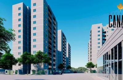 Apartamento dois quartos residencial recanto canadá
