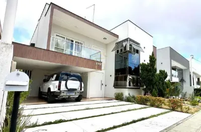 Casa para venda de 350 m², com 04 suítes no cond. bosque das palmeiras – parque do jiqui/rn