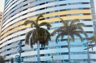 Flat mobiliado para venda de 63 m², com 02 suítes - ponta negra, natal/rn