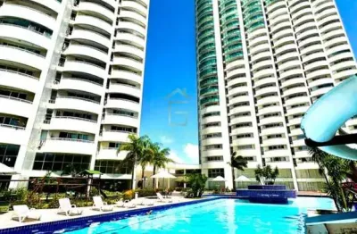 Apartamento mobiliado no estrela do atlântico para venda de 59 m², com 02 quartos - ponta negra, natal/rn