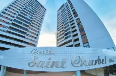 Apartamento para venda no residencial saint charbel de 109 m², com 04 quartos - capim macio, natal/rn