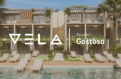 Studio vela gostoso - viva o paraíso com conforto, estilo e investimento garantido!