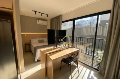 Studio com 1 dormitório para alugar, 29 m² por r$ 4.000,00/mês - jardim sao paulo(zona norte) - são paulo/sp