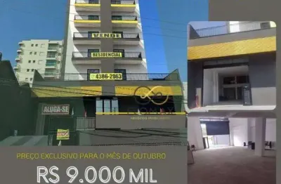 Salão para alugar, 250 m² por r$ 10.200,00/mês - vila galvão - guarulhos/sp