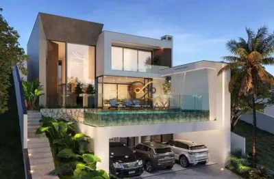 Casa com 3 dormitórios à venda, 450 m² por r$ 4.000.000 - tamboré - santana de parnaíba/sp
