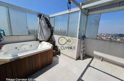 Cobertura guarulhos com 2 quartos à venda, 86 m² por r$ 480.000 - jardim las vegas - guarulhos/sp