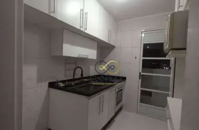 Apartamento com 3 dormitórios à venda, 60 m² por r$ 350.000,00 - água chata - guarulhos/sp