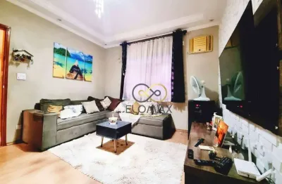Casa térrea com 2 dormitórios, 1 suite, 2 vagas à venda, 125 m² por r$ 550.000 - parque continental i - guarulhos/sp