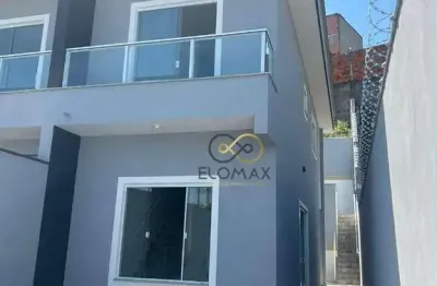 Casa com 2 dormitórios à venda, 150 m² por r$ 410.000,00 - jardim pinheirinho - itaquaquecetuba/sp