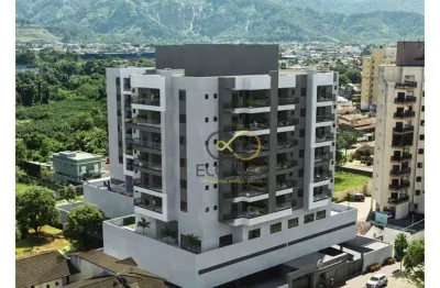 Apartamento com 2 dormitórios à venda, 76 m² por r$ 472.000,00 - indaiá - caraguatatuba/sp