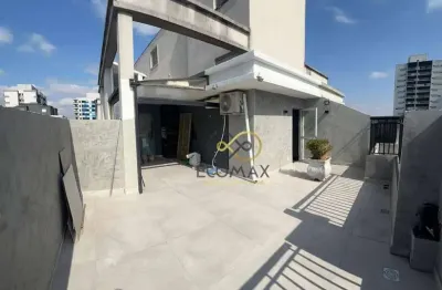 Cobertura com 2 dormitórios à venda, 110 m² por r$ 730.000,00 - vila augusta - guarulhos/sp