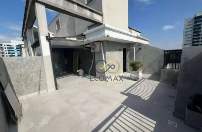 Cobertura com 2 dormitórios à venda, 110 m² por r$ 670.000,00 - vila augusta - guarulhos/sp