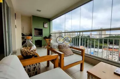 Apartamento no centro de guarulhos com varanda gourmet e 2 vagas