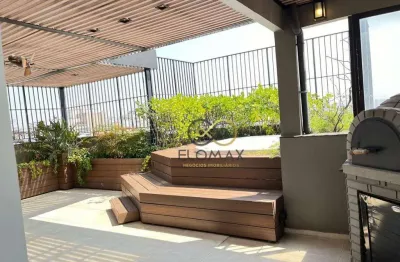 Cobertura com 3 dormitórios à venda, 236 m² por r$ 1.800.000,00 - santa teresinha - são paulo/sp