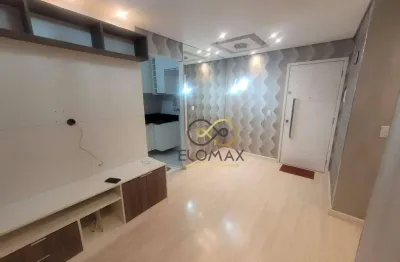 Apartamento com 2 dormitórios para alugar, 50 m² por r$ 2.600,74/mês - jardim rossi - guarulhos/sp