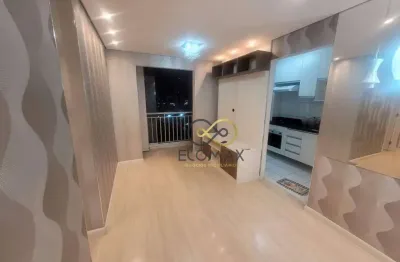 Apartamento com 2 dormitórios para alugar, 50 m² por r$ 2.600,74/mês - jardim rossi - guarulhos/sp