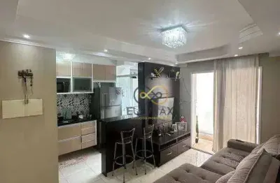 Vende - lindo e moderno apartamento - 48m² - condominio residencial aquarela 2 - vila siqueira (zona norte), são paulo, sp