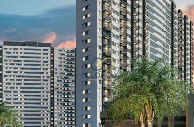 Apartamento com 2 dormitórios à venda, 37 m² por r$ 328.000,00 - ponte grande - guarulhos/sp