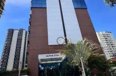 Vende - lindo apartamento reformado e remodulado - 57m² - condomínio alpha stay - alphaville -sp.