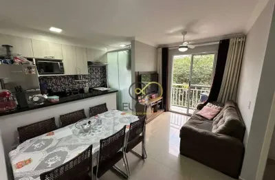 Apartamento com 2 dormitórios à venda, 47 m² por r$ 239.000,00 - pimentas - guarulhos/sp